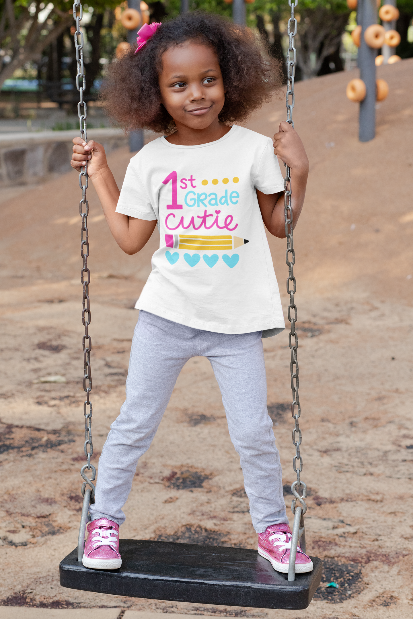 1st Grade Cutie White T-shirt