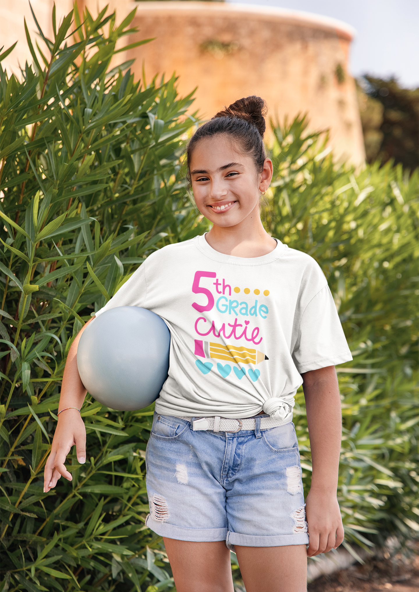 5th Grade Cutie White T-shirt