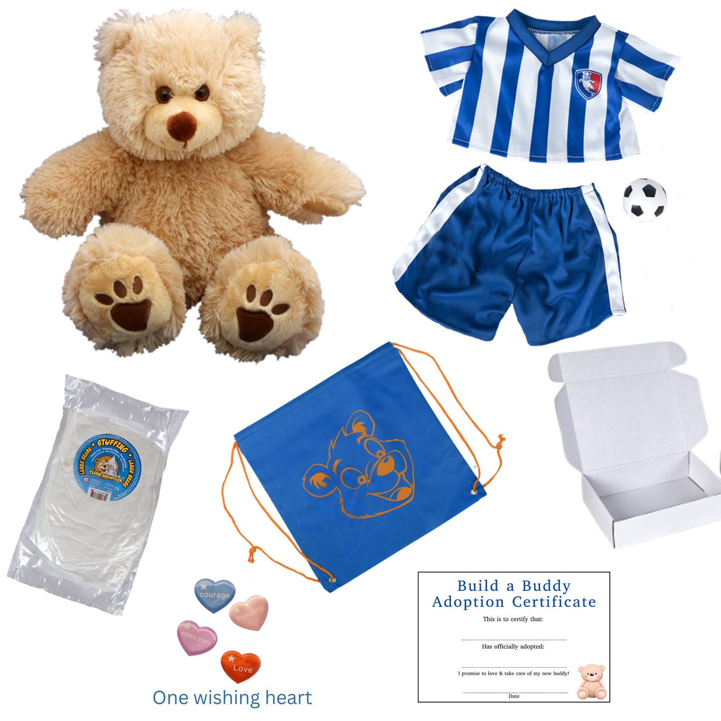 Bear Soccer Outfit - Build a Buddy Kit