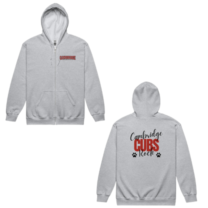 Cambridge Adult Zip Hoodie Design 