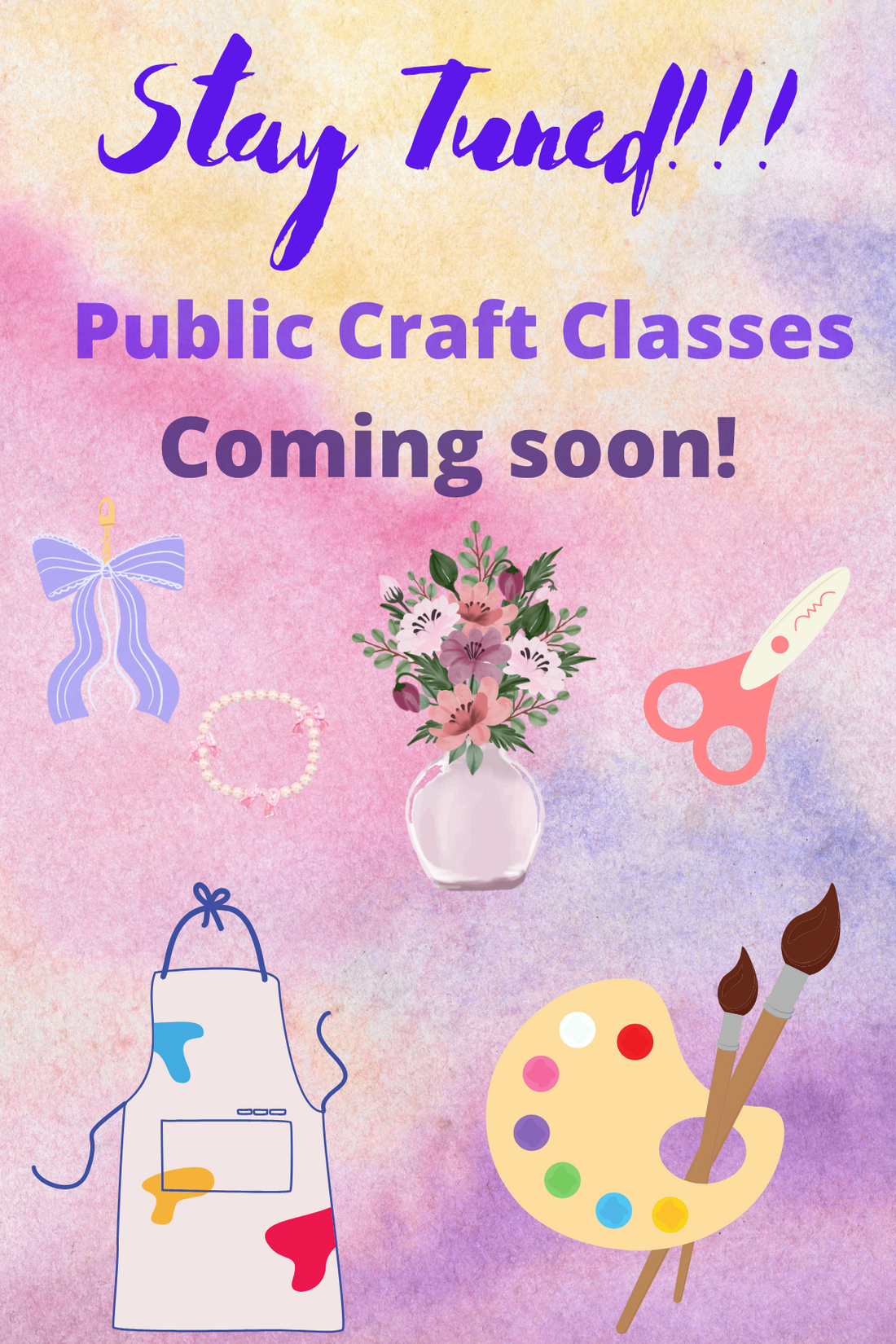 Public Craft Party Workshops