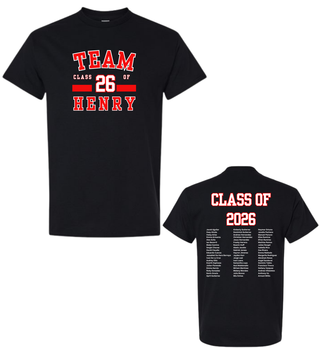 Henry Class of 2026 T-Shirt