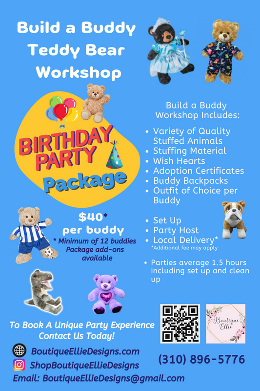 Build a Buddy Party Package