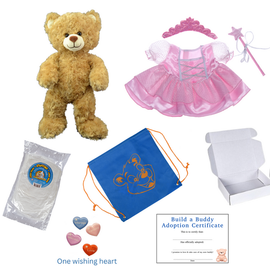 Pink Fairy Princess - Build a Buddy Kit