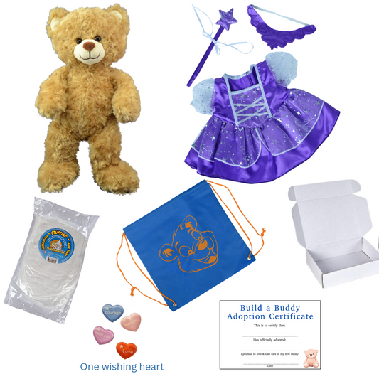 Purple Fairy Outfit - Build a Buddy Kit