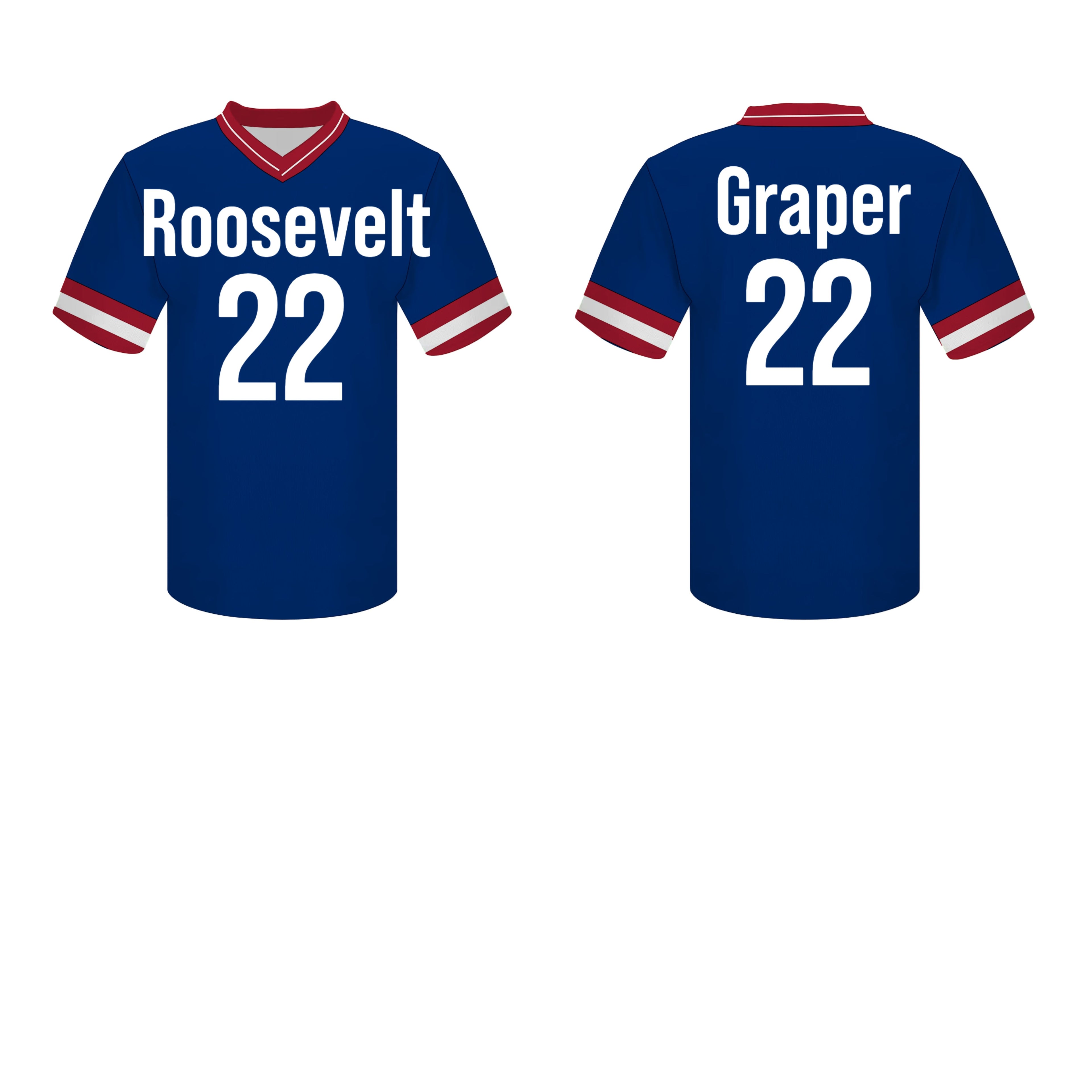 Roosevelt Custom Jersey