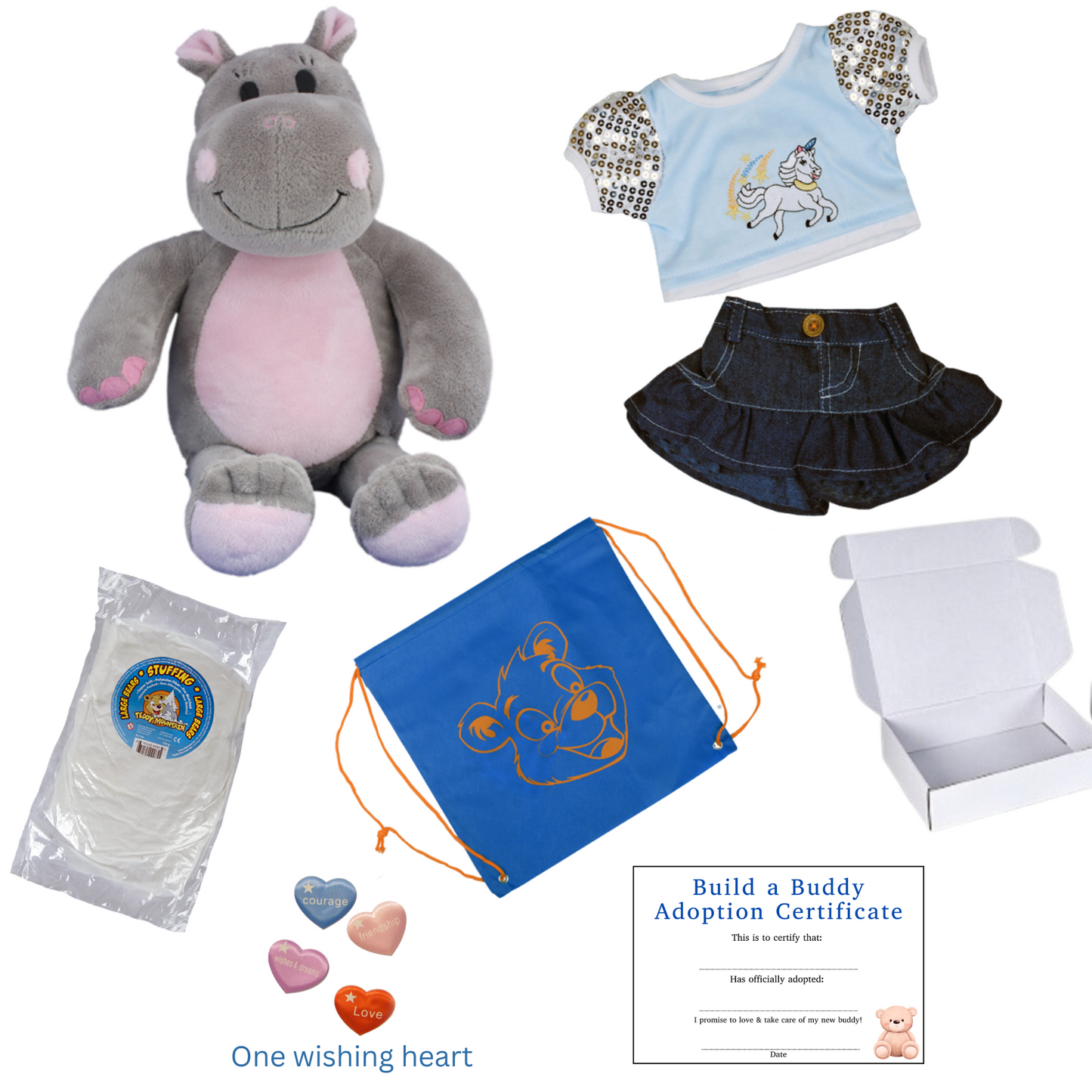 Unicorn Glitter Outfit - Build a Buddy Kit