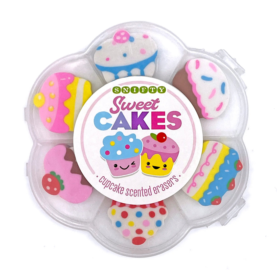 Cupcake Scented Erasers
