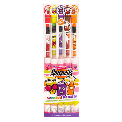 Smencils Soda Shop Scented Pencils - Pack of 5