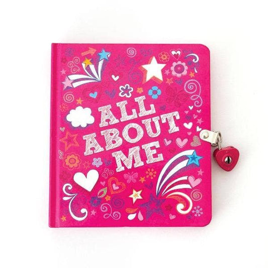 All About Me Glitter Diary